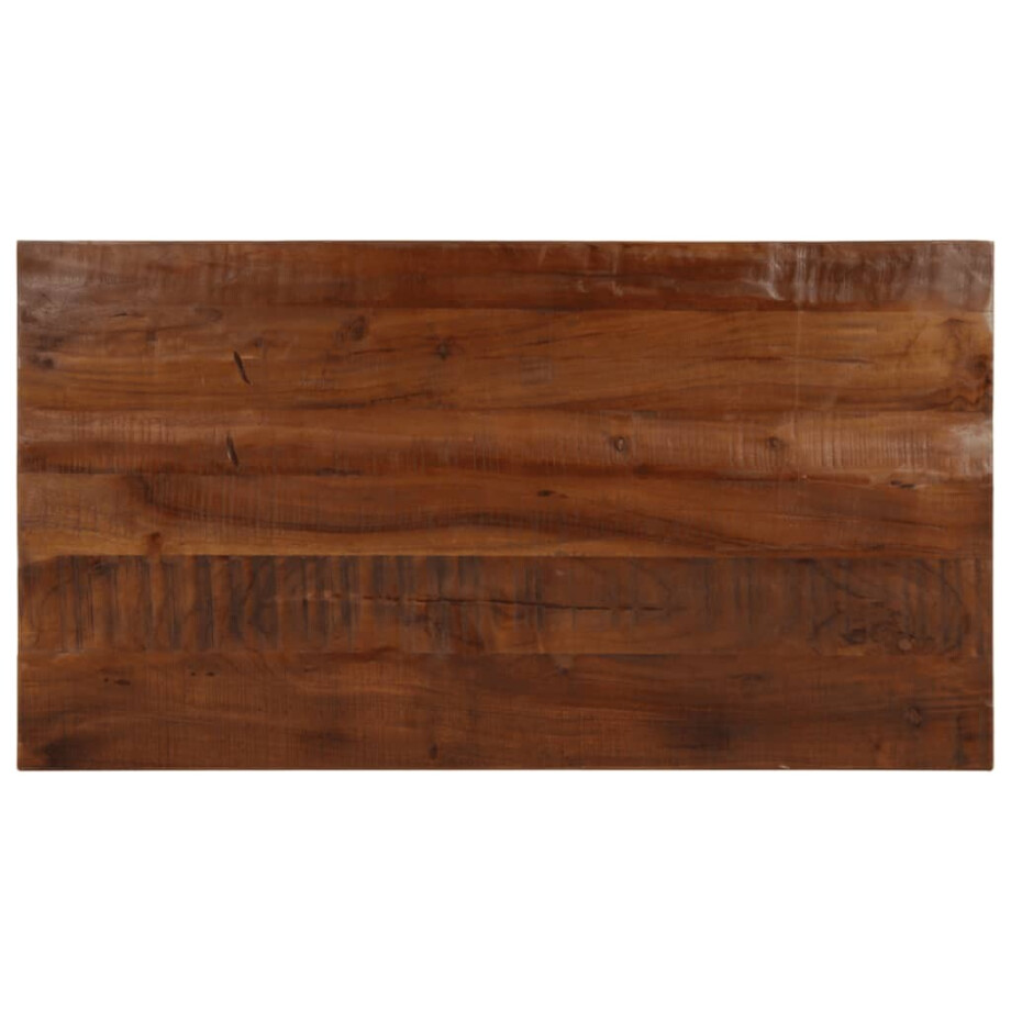 vidaXL Tafelblad rechthoekig 110x60x2,5 cm massief gerecycled hout afbeelding 1