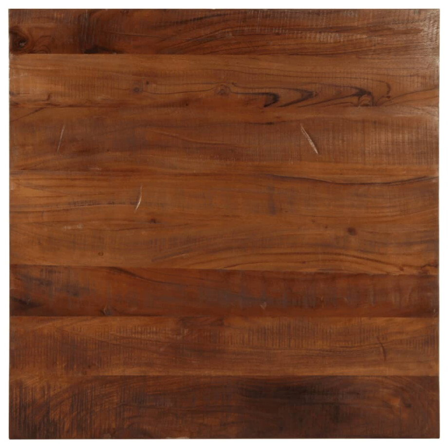 vidaXL Tafelblad vierkant 80x80x2,5 cm massief gerecycled hout afbeelding 1