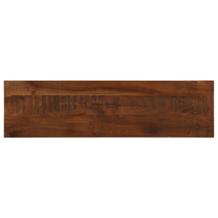 vidaXL Tafelblad rechthoekig 100x40x3,8 cm massief gerecycled hout afbeelding 1