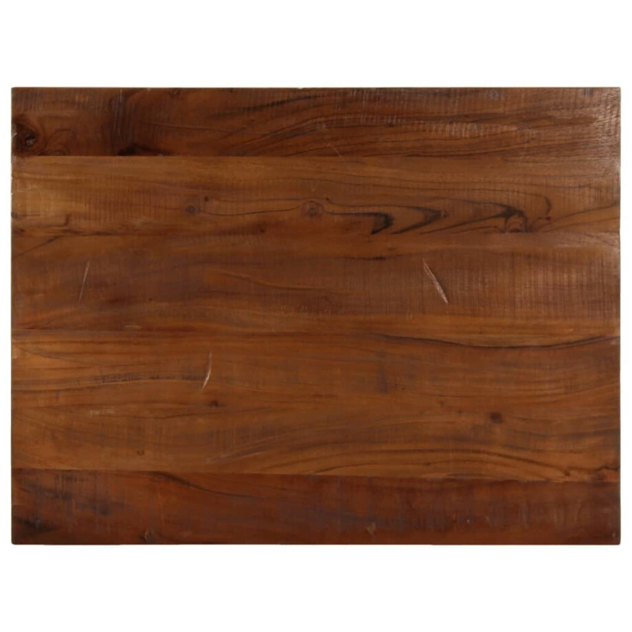 vidaXL Tafelblad rechthoekig 70x50x3,8 cm massief gerecycled hout afbeelding 1