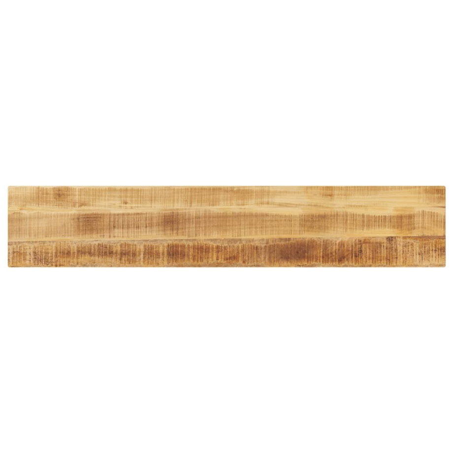 vidaXL Tafelblad rechthoekig 160x30x2,5 cm massief ruw mangohout afbeelding 1