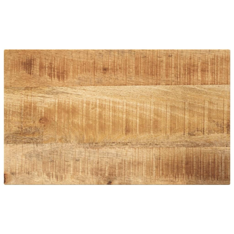 vidaXL Tafelblad rechthoekig 50x40x2,5 cm massief ruw mangohout afbeelding 1