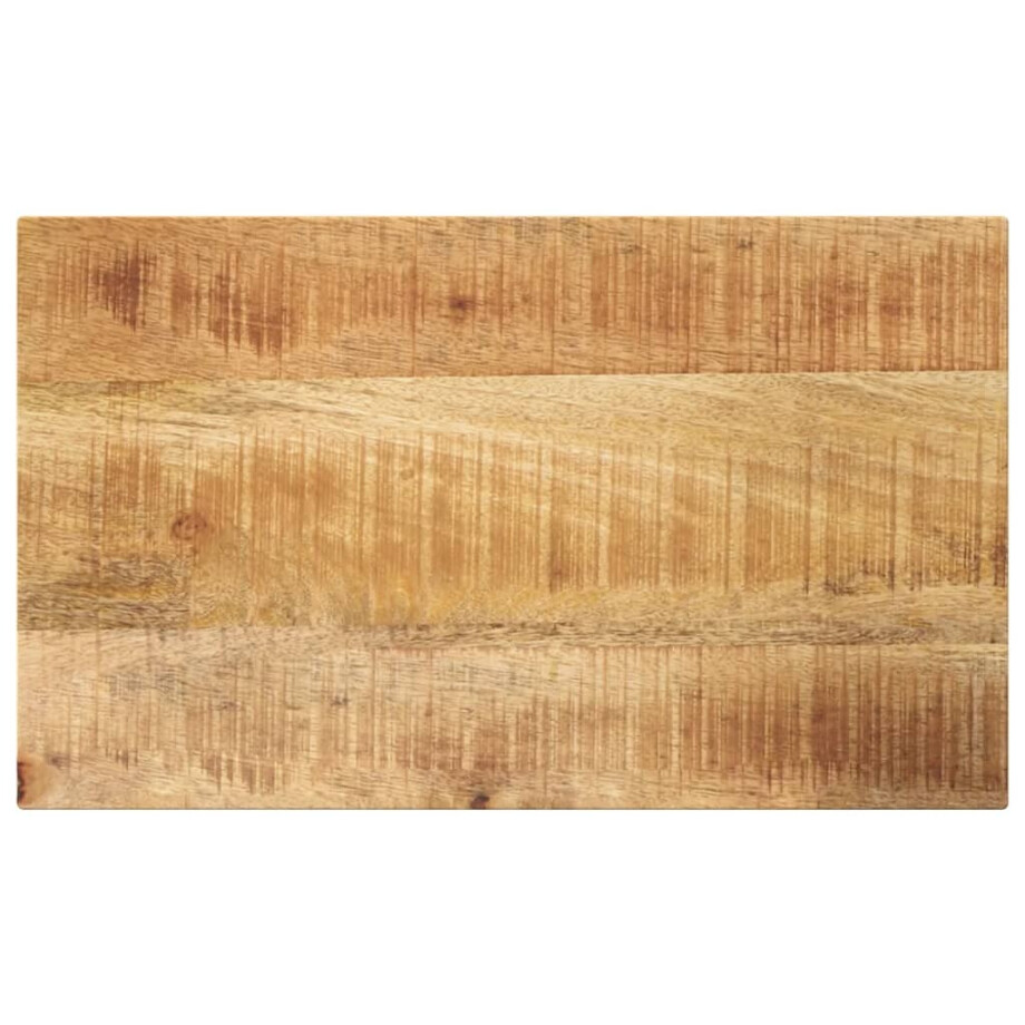 vidaXL Tafelblad rechthoekig 60x40x2,5 cm massief ruw mangohout afbeelding 1