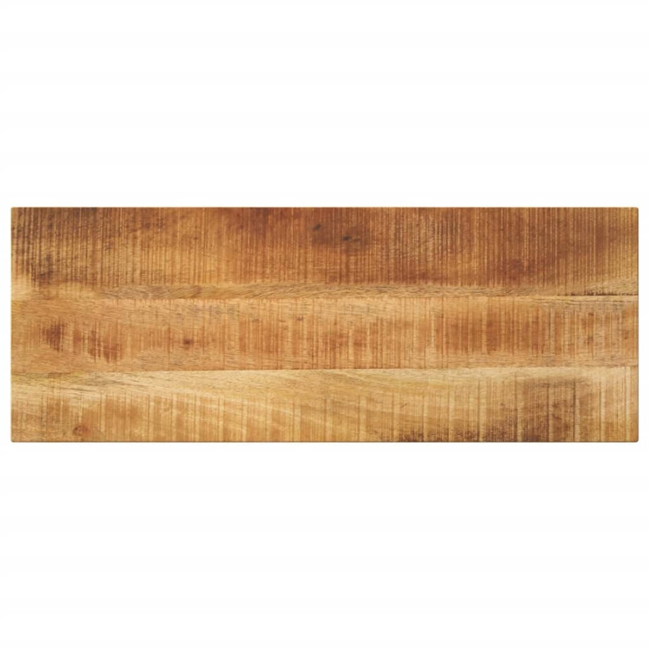 vidaXL Tafelblad rechthoekig 90x40x2,5 cm massief ruw mangohout afbeelding 1