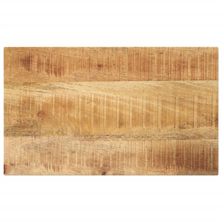 vidaXL Tafelblad rechthoekig 40x20x3,8 cm massief ruw mangohout afbeelding 1