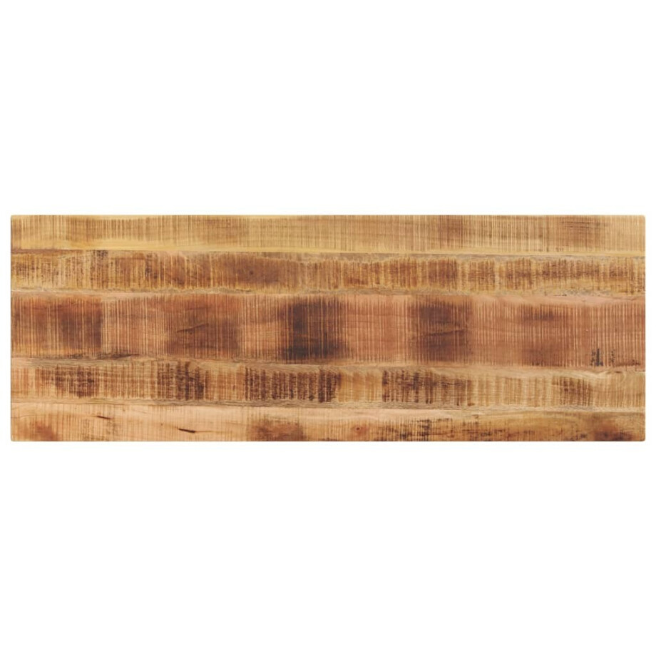 vidaXL Tafelblad rechthoekig 160x50x3,8 cm massief ruw mangohout afbeelding 1