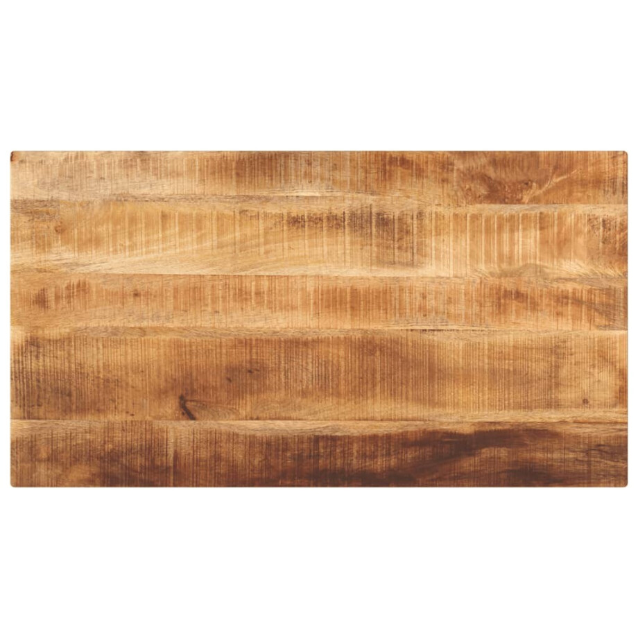 vidaXL Tafelblad rechthoekig 120x60x3,8 cm massief ruw mangohout afbeelding 1