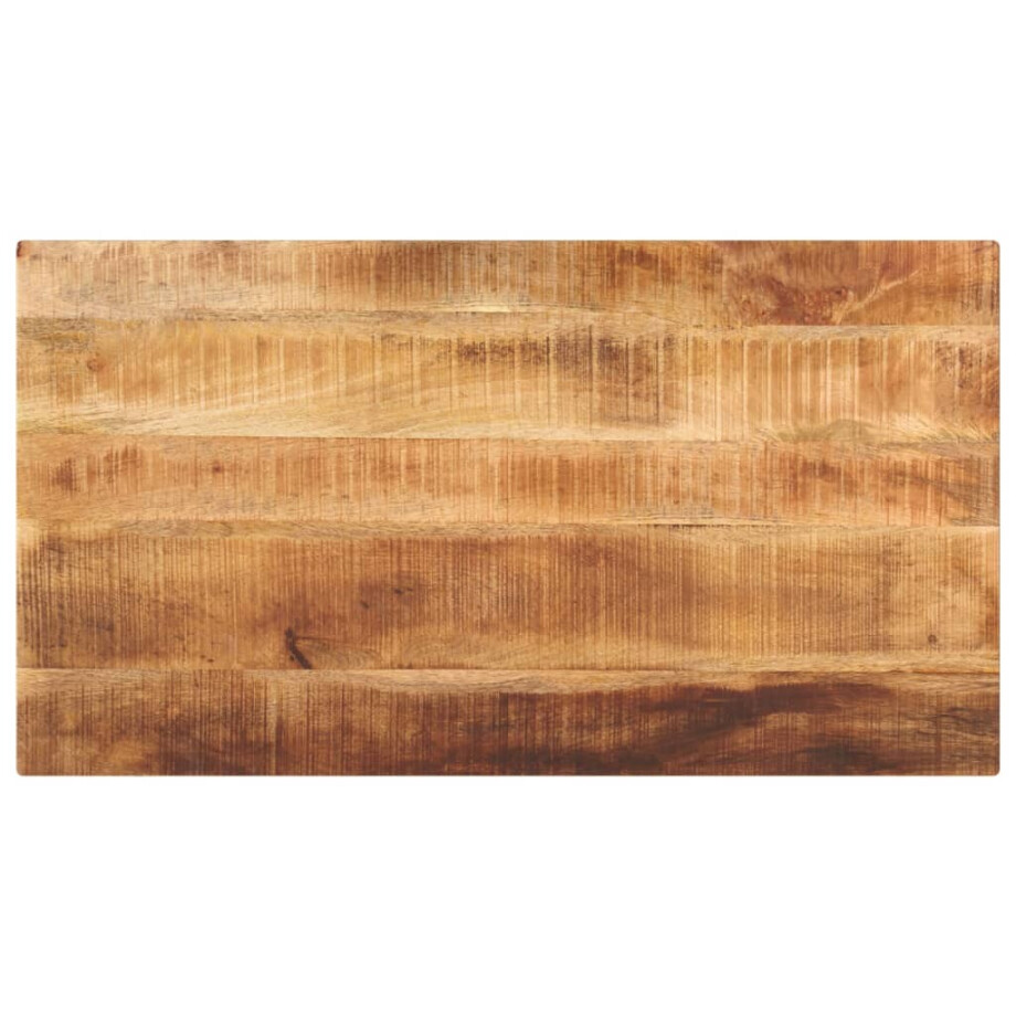 vidaXL Tafelblad rechthoekig 120x70x3,8 cm massief ruw mangohout afbeelding 1
