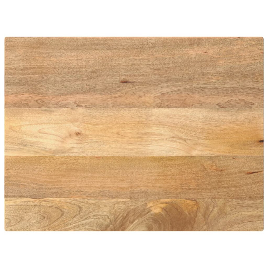 vidaXL Tafelblad rechthoekig 80x50x2,5 cm massief mangohout afbeelding 1