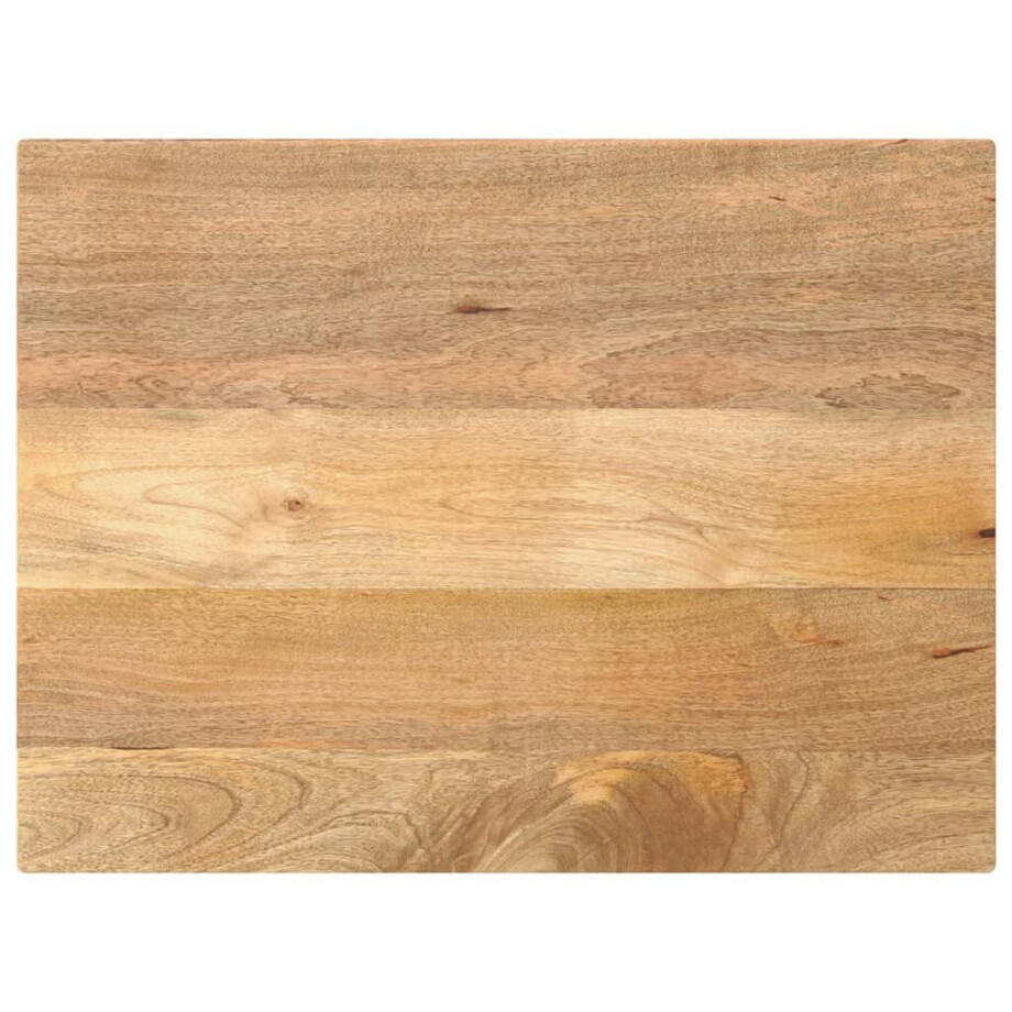 vidaXL Tafelblad rechthoekig 90x50x2,5 cm massief mangohout afbeelding 1