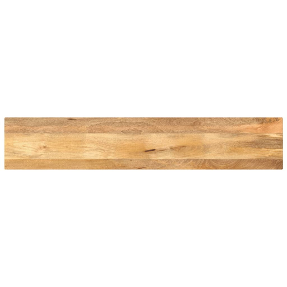 vidaXL Tafelblad rechthoekig 160x20x3,8 cm massief mangohout afbeelding 1