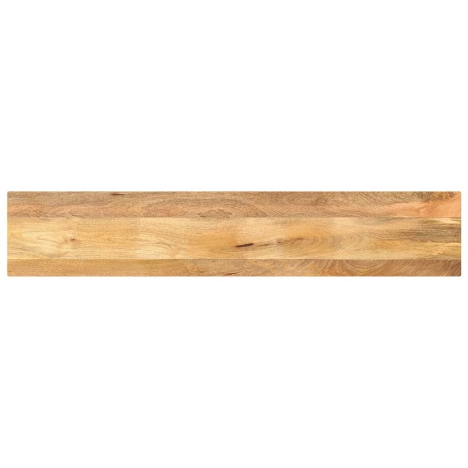vidaXL Tafelblad rechthoekig 140x40x3,8 cm massief mangohout afbeelding 1