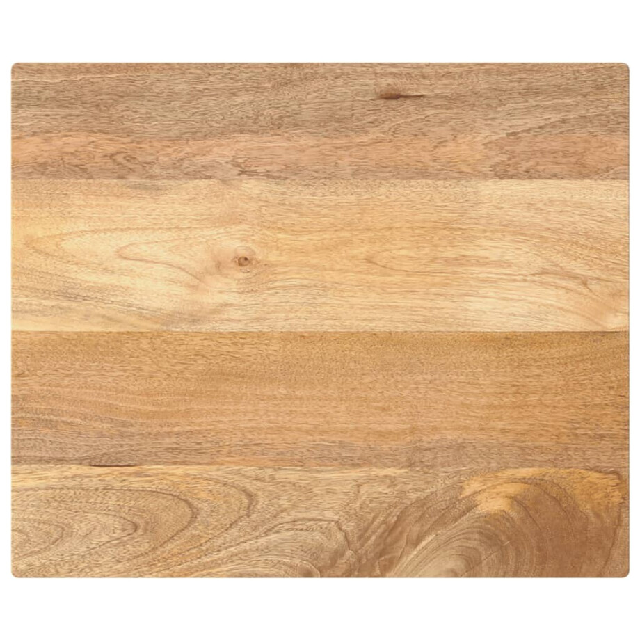 vidaXL Tafelblad rechthoekig 60x50x3,8 cm massief mangohout afbeelding 1