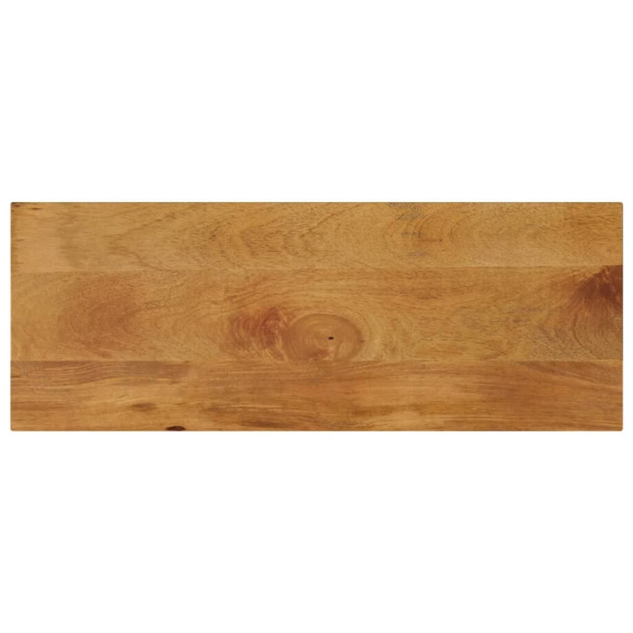 vidaXL Tafelblad rechthoekig 70x30x2,5 cm massief mangohout afbeelding 1