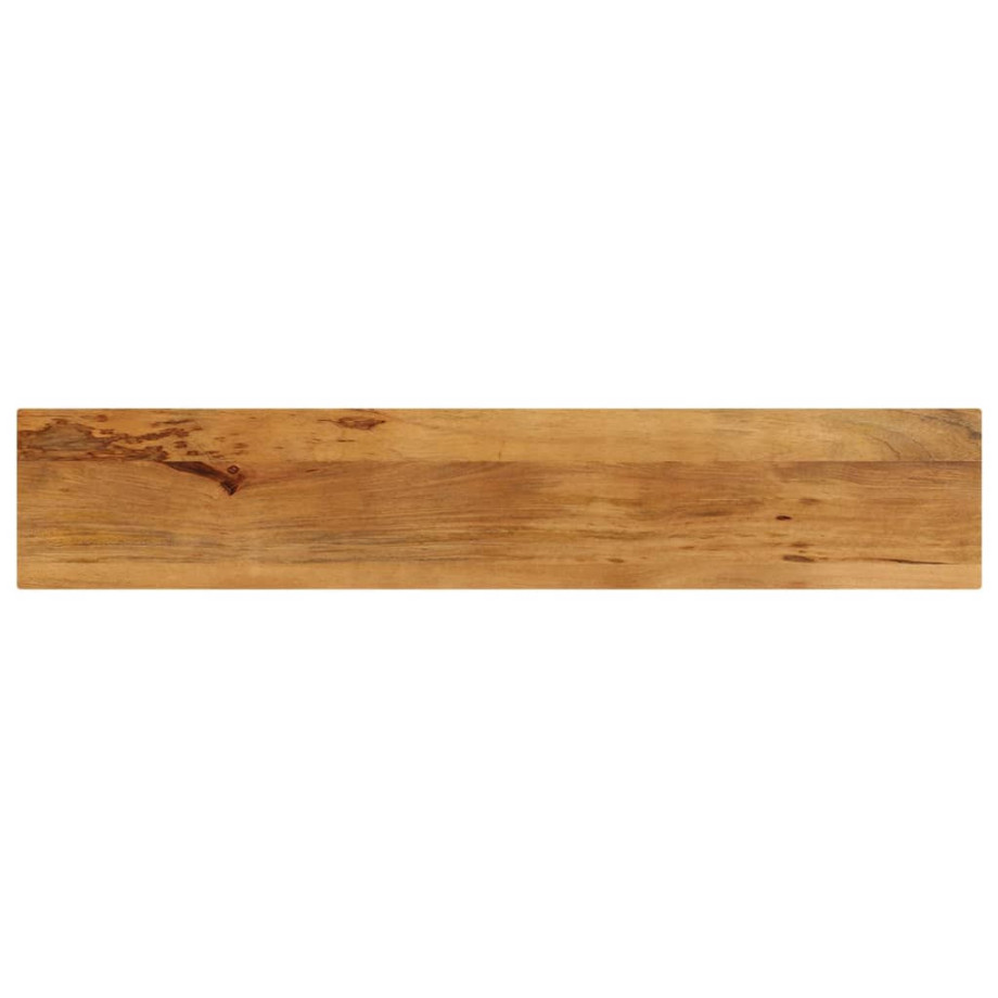 vidaXL Tafelblad rechthoekig 140x30x2,5 cm massief mangohout afbeelding 1