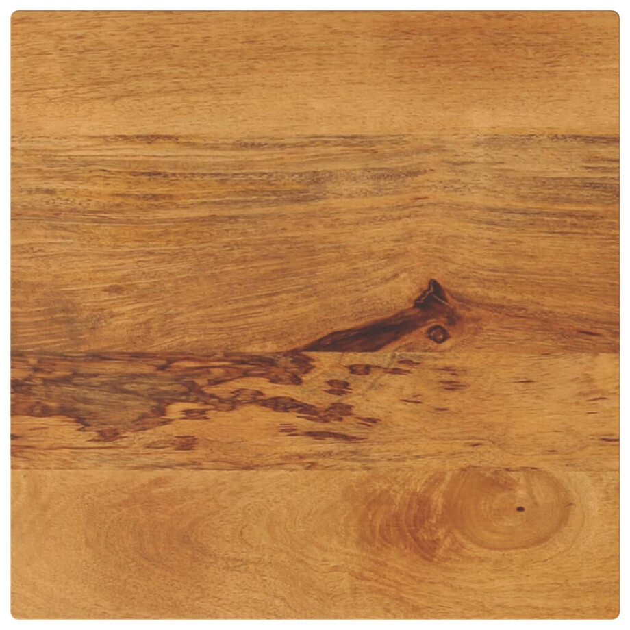 vidaXL Tafelblad vierkant 50x50x2,5 cm massief mangohout afbeelding 1