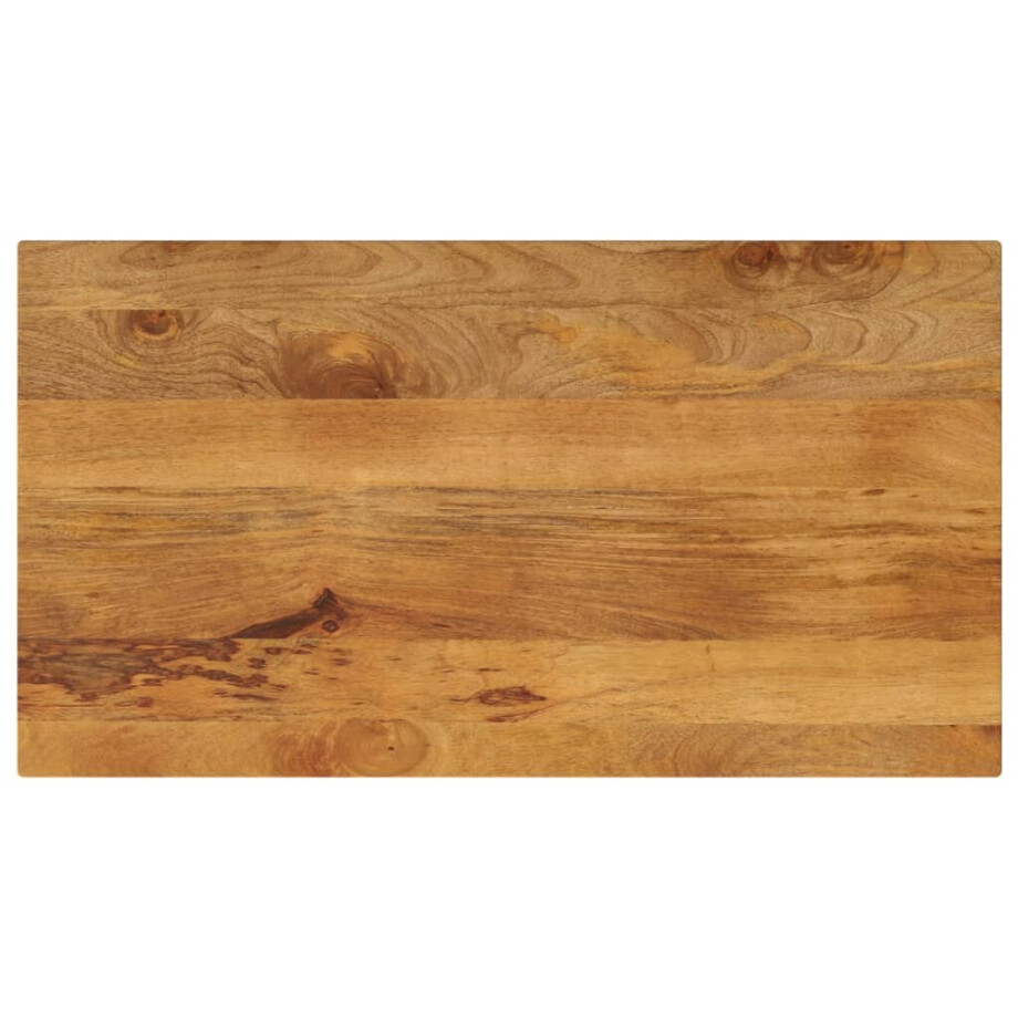 vidaXL Tafelblad rechthoekig 110x60x2,5 cm massief mangohout afbeelding 1