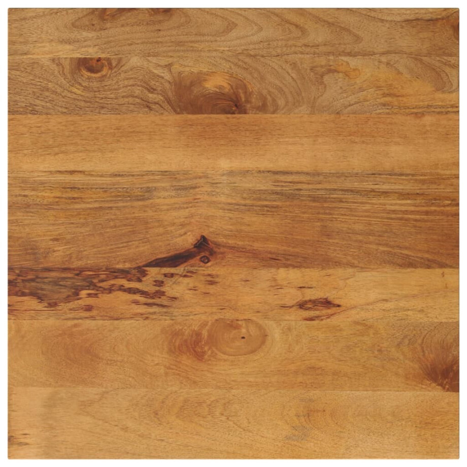 vidaXL Tafelblad vierkant 90x90x2,5 cm massief mangohout afbeelding 1