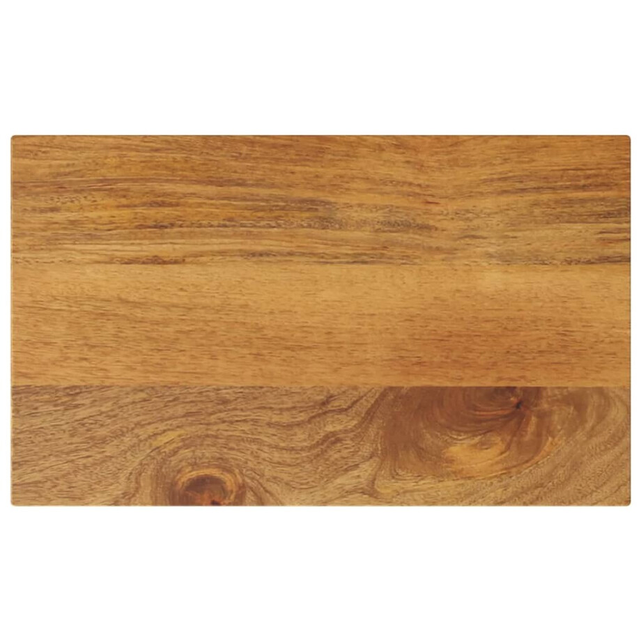 vidaXL Tafelblad rechthoekig 50x40x3,8 cm massief mangohout afbeelding 1