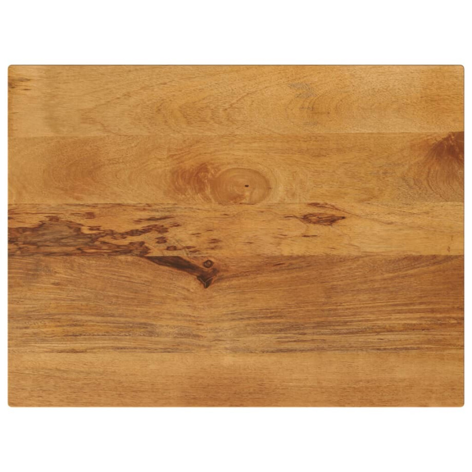 vidaXL Tafelblad rechthoekig 70x50x3,8 cm massief mangohout afbeelding 1