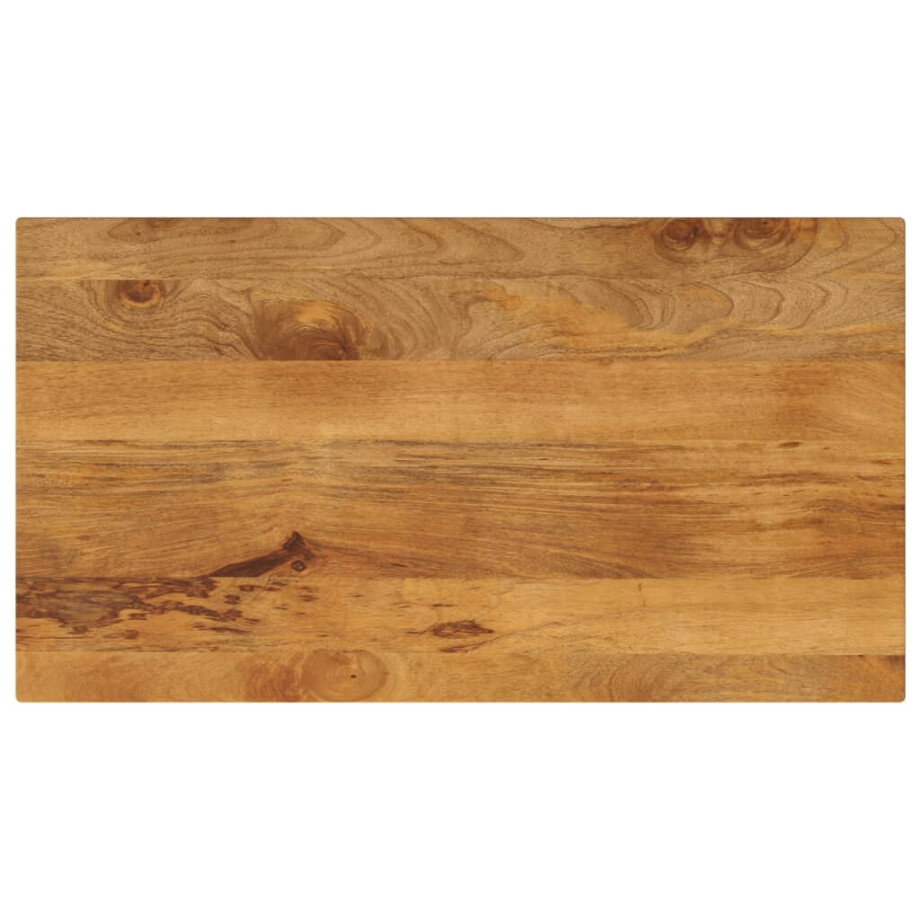 vidaXL Tafelblad rechthoekig 110x70x3,8 cm massief mangohout afbeelding 1