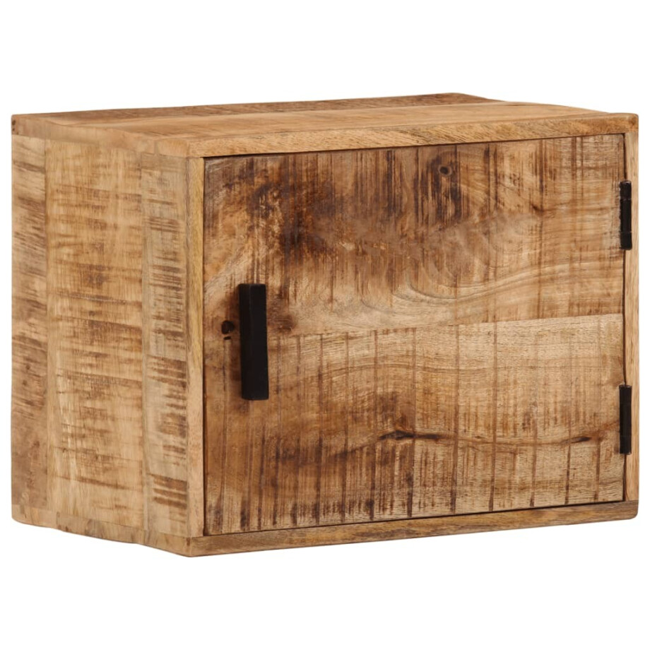 vidaXL Nachtkastje wandgemonteerd 40x30x25 cm massief mangohout vidaXL Nachtkastje wandgemonteerd 40x30x25 cm massief mangohout afbeelding 1