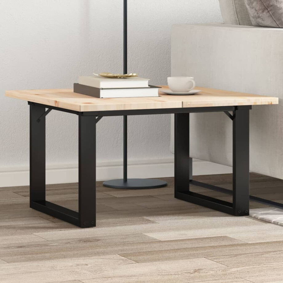 vidaXL Salontafelpoten O-frame 60x50x38 cm staal afbeelding 1