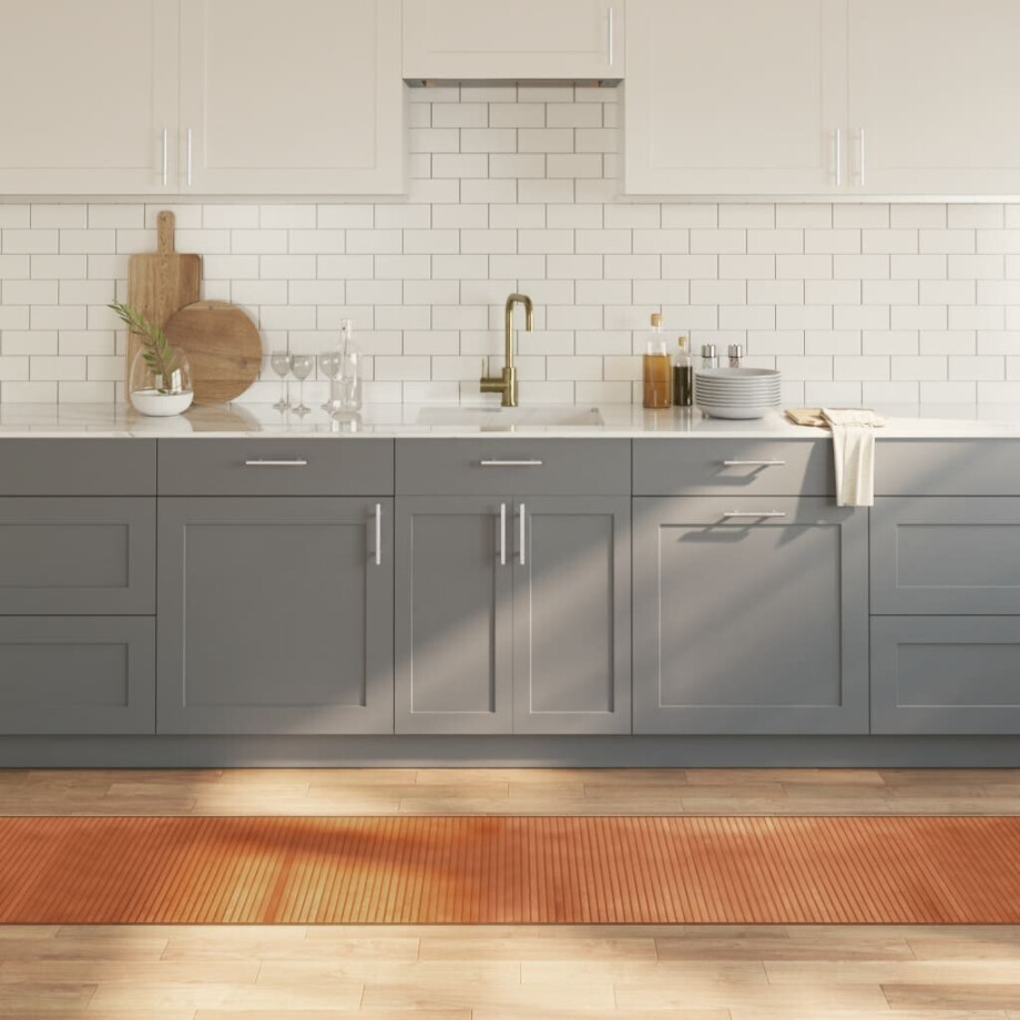 vidaXL Vloerkleed rechthoekig 60x500 cm bamboe bruin vidaXL Vloerkleed rechthoekig 60x500 cm bamboe bruin afbeelding 1