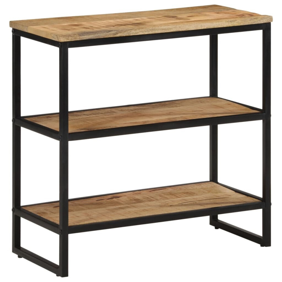 vidaXL Wandtafel 70x35x70 cm massief ruw mangohout vidaXL Wandtafel 70x35x70 cm massief ruw mangohout afbeelding 1