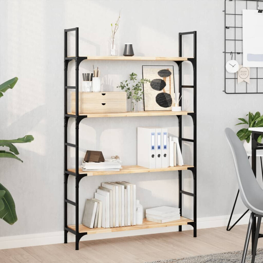 vidaXL Wandschappen 3 st zwevend 80x20x2 cm onbehandeld acaciahout vidaXL Wandschappen 3 st zwevend 80x20x2 cm onbehandeld acaciahout afbeelding 1
