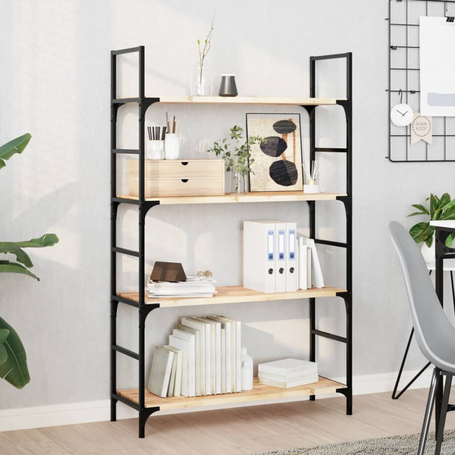 vidaXL Wandschap zwevend 80x30x2 cm onbehandeld massief acaciahout vidaXL Wandschap zwevend 80x30x2 cm onbehandeld massief acaciahout afbeelding 1