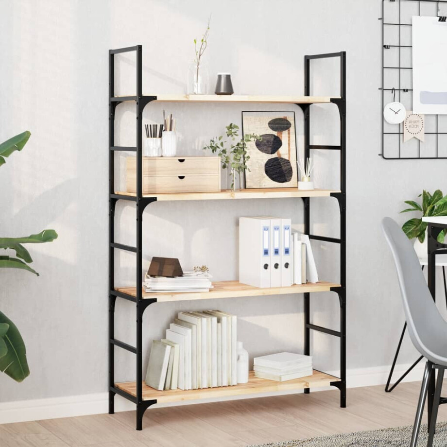 vidaXL Wandschappen 2 st zwevend 80x30x2 cm onbehandeld acaciahout vidaXL Wandschappen 2 st zwevend 80x30x2 cm onbehandeld acaciahout afbeelding 1