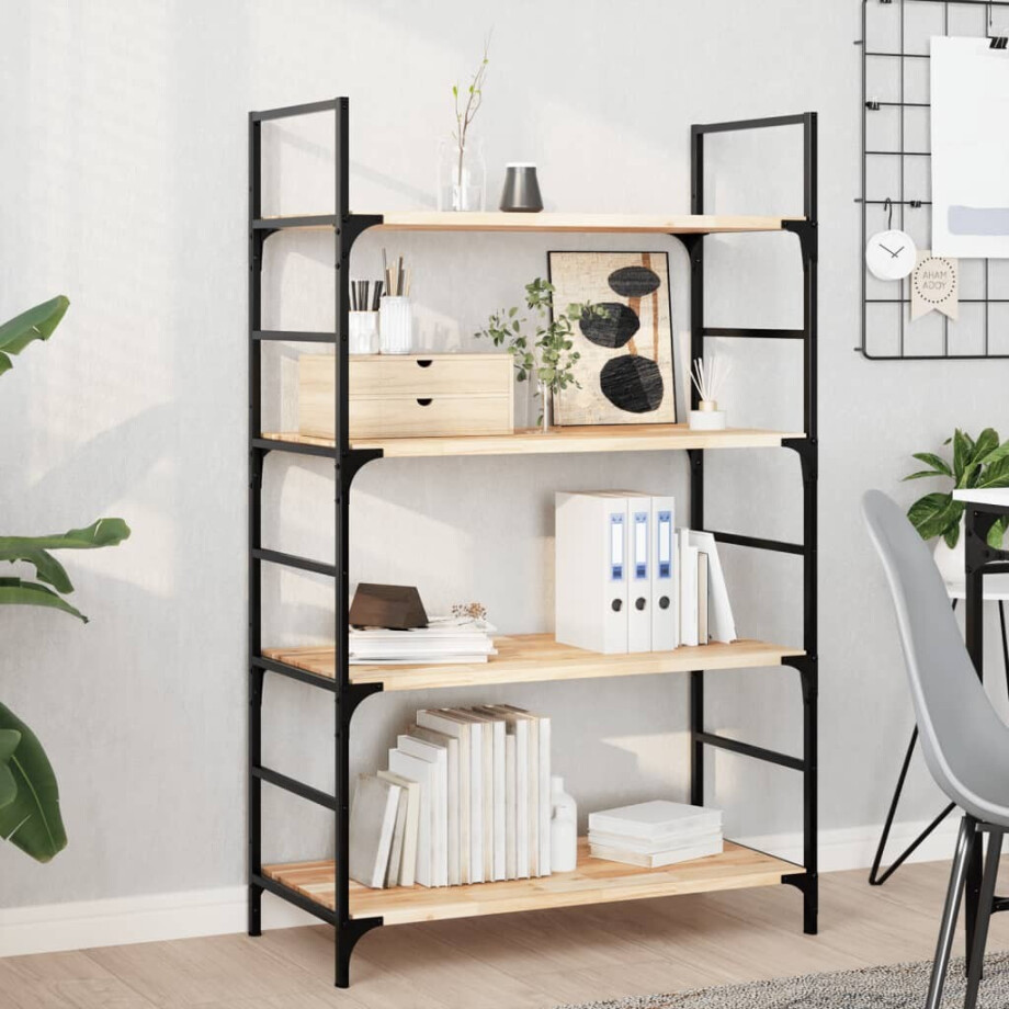 vidaXL Wandschap zwevend 60x40x2 cm onbehandeld massief acaciahout vidaXL Wandschap zwevend 60x40x2 cm onbehandeld massief acaciahout afbeelding 1