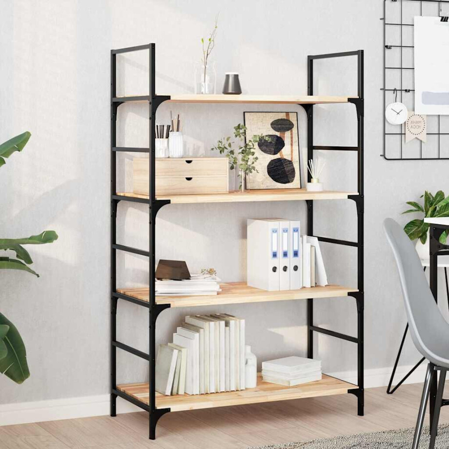 vidaXL Wandschappen 3 st zwevend 80x40x2 cm onbehandeld acaciahout vidaXL Wandschappen 3 st zwevend 80x40x2 cm onbehandeld acaciahout afbeelding 1