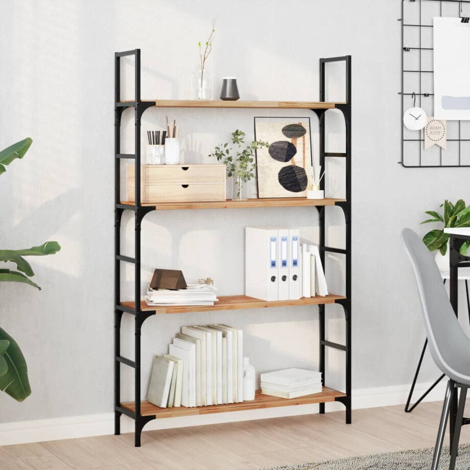 vidaXL Wandschappen 2 st zwevend olieafwerking 80x20x2 cm acaciahout vidaXL Wandschappen 2 st zwevend olieafwerking 80x20x2 cm acaciahout afbeelding 1