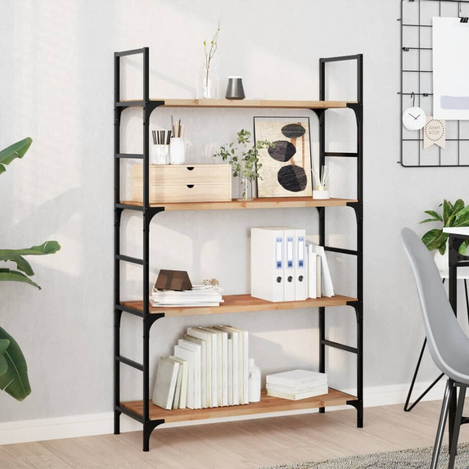 vidaXL Wandschap zwevend olieafwerking 100x30x2 cm massief acaciahout vidaXL Wandschap zwevend olieafwerking 100x30x2 cm massief acaciahout afbeelding 1