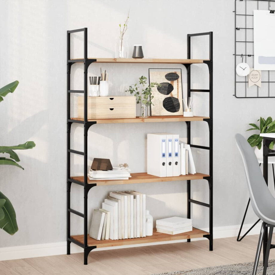 vidaXL Wandschappen 2 st zwevend olieafwerking 100x30x2 cm acaciahout vidaXL Wandschappen 2 st zwevend olieafwerking 100x30x2 cm acaciahout afbeelding 1