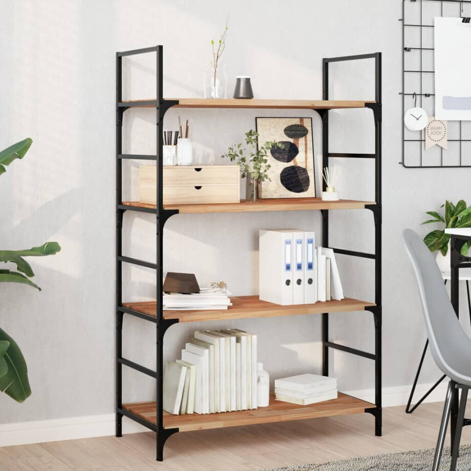 vidaXL Wandschappen 4 st zwevend olieafwerking 60x40x2 cm acaciahout vidaXL Wandschappen 4 st zwevend olieafwerking 60x40x2 cm acaciahout afbeelding 1