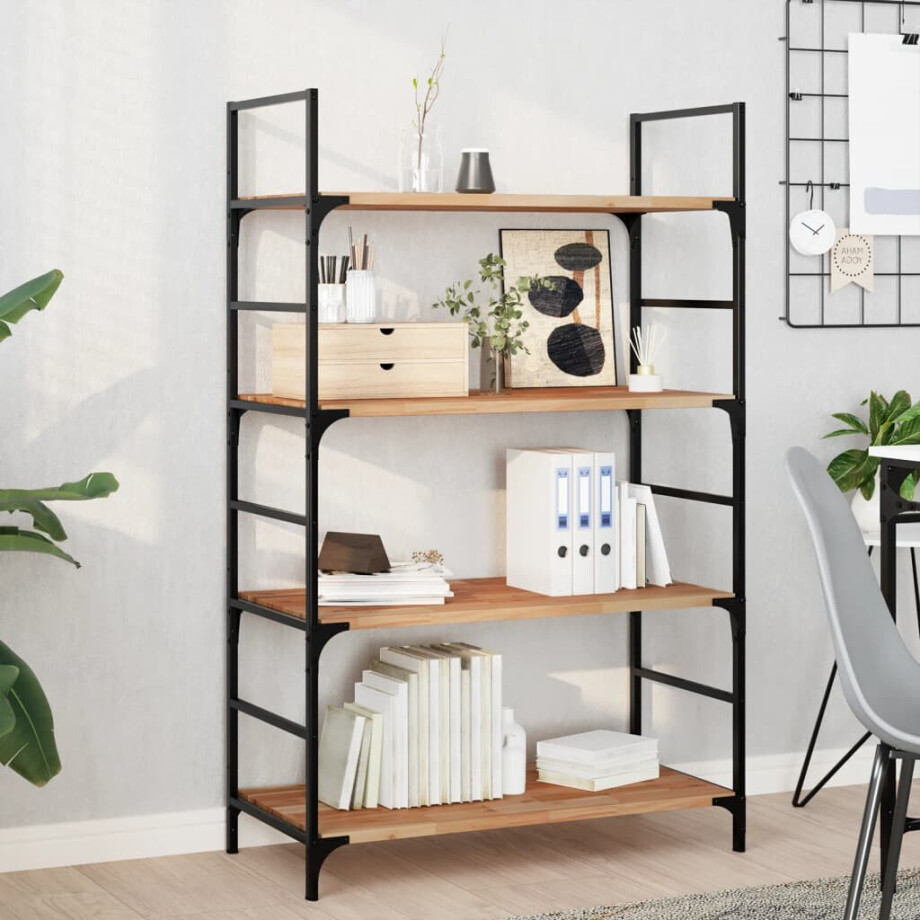 vidaXL Wandschappen 3 st zwevend olieafwerking 100x40x2 cm acaciahout vidaXL Wandschappen 3 st zwevend olieafwerking 100x40x2 cm acaciahout afbeelding 1