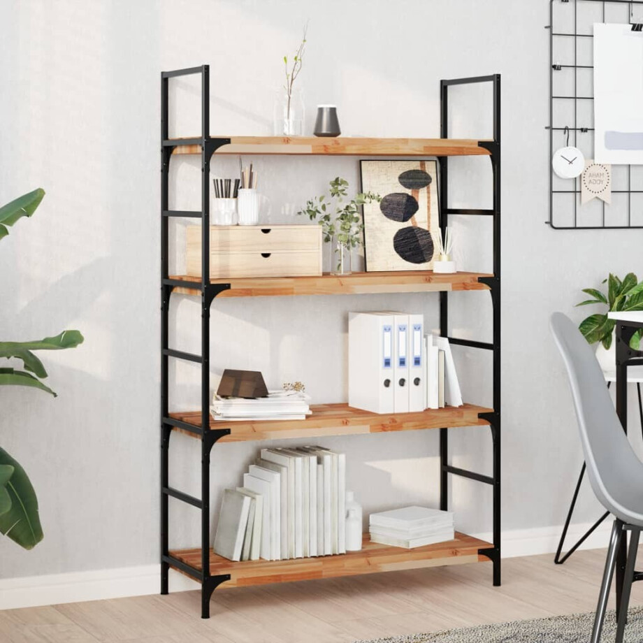 vidaXL Wandschappen 2 st zwevend olieafwerking 80x30x4 cm acaciahout vidaXL Wandschappen 2 st zwevend olieafwerking 80x30x4 cm acaciahout afbeelding 1