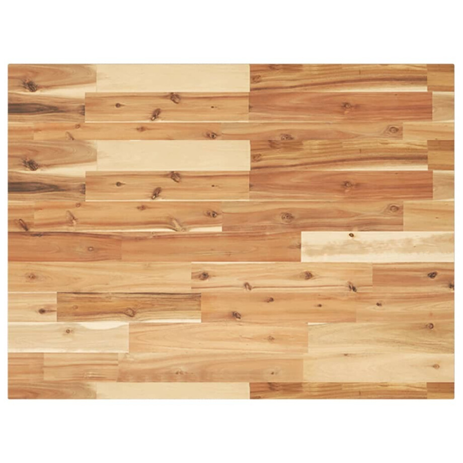 vidaXL Wastafelblad met olieafwerking 80x60x2 cm massief acaciahout vidaXL Wastafelblad met olieafwerking 80x60x2 cm massief acaciahout afbeelding 1