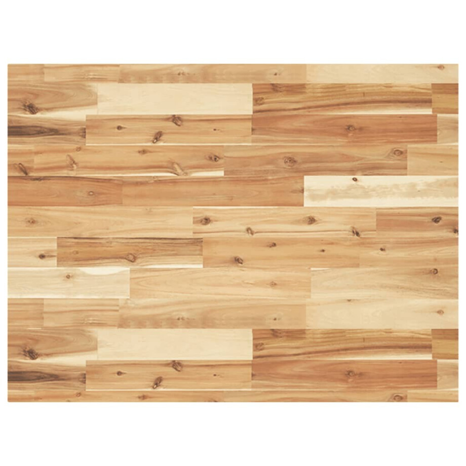 vidaXL Wastafelblad met olieafwerking 80x60x4 cm massief acaciahout vidaXL Wastafelblad met olieafwerking 80x60x4 cm massief acaciahout afbeelding 1