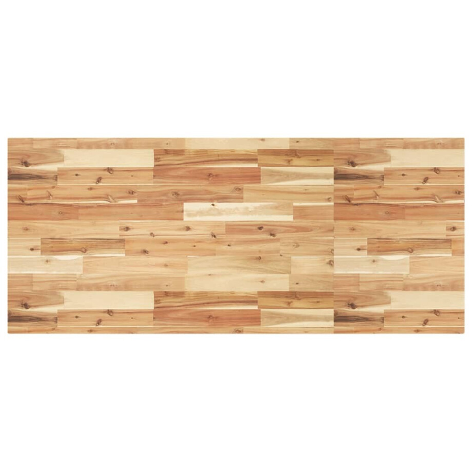 vidaXL Wastafelblad met olieafwerking 140x60x4 cm massief acaciahout vidaXL Wastafelblad met olieafwerking 140x60x4 cm massief acaciahout afbeelding 1