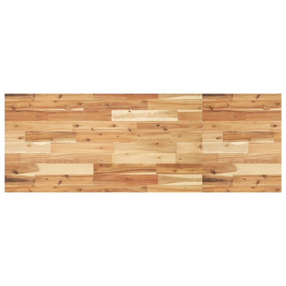 vidaXL Bureaublad met olieafwerking 120x50x2 cm massief acaciahout afbeelding 1