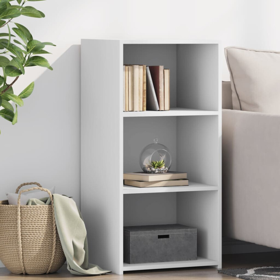 vidaXL Dressoir 45x41x93 cm bewerkt hout wit vidaXL Dressoir 45x41x93 cm bewerkt hout wit afbeelding 1