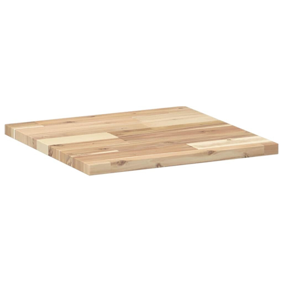 vidaXL Tafelblad vierkant 40x40x2 cm massief acaciahout afbeelding 1