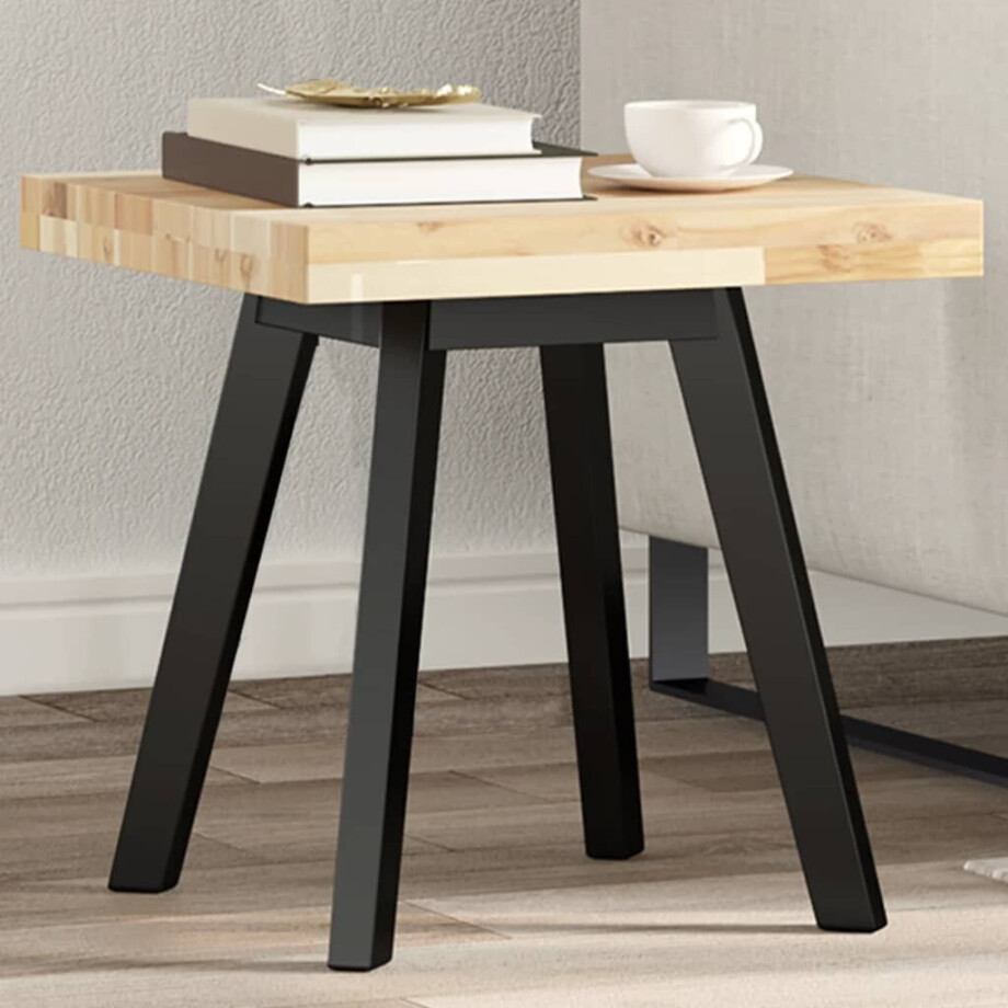 vidaXL Tafelblad vierkant 40x40x4 cm massief acaciahout afbeelding 1
