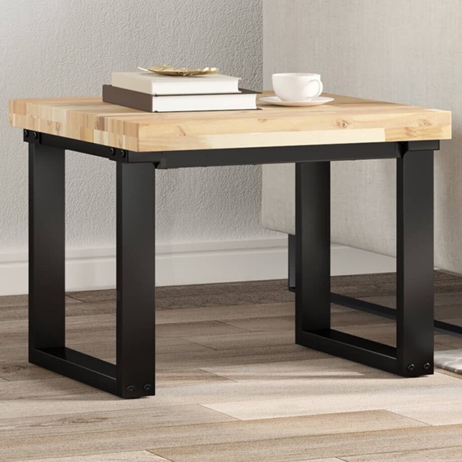 vidaXL Tafelblad vierkant 50x50x4 cm massief acaciahout afbeelding 1