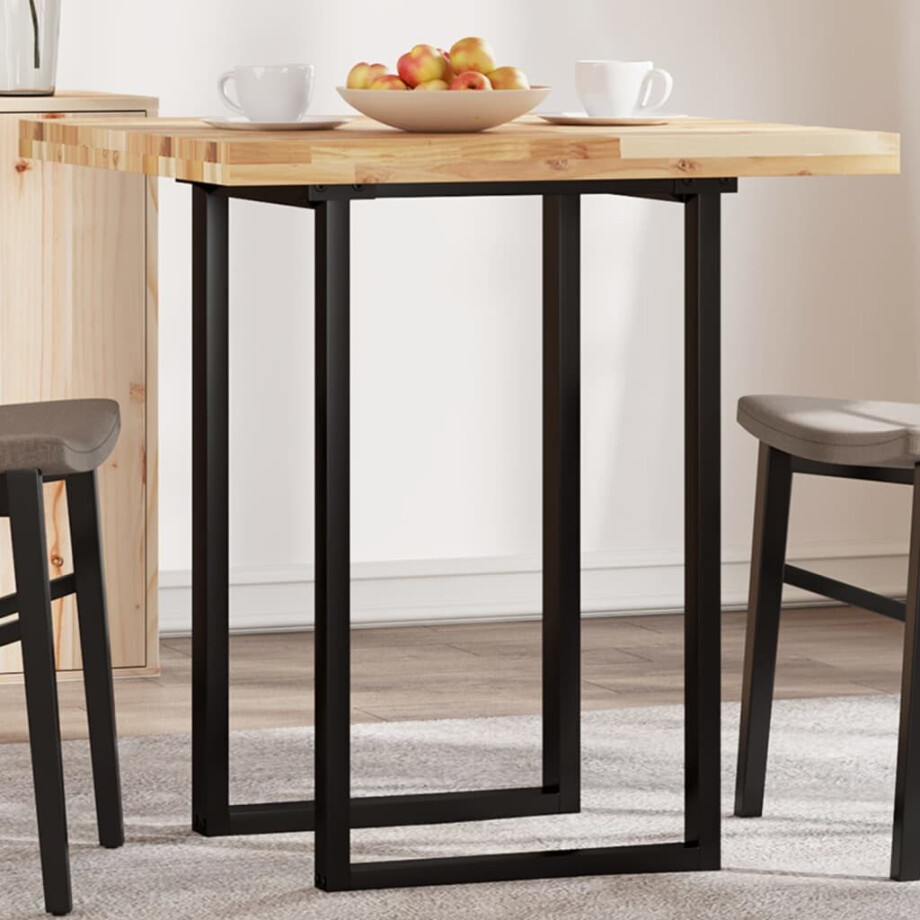 vidaXL Tafelblad vierkant 70x70x4 cm massief acaciahout afbeelding 1
