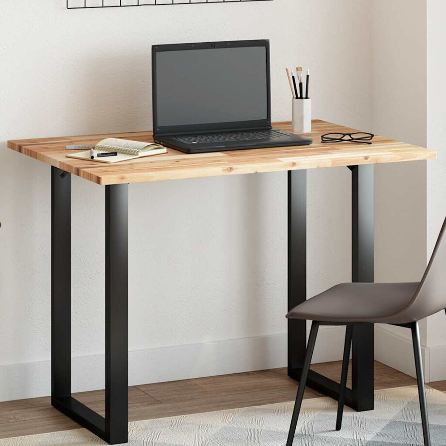 vidaXL Tafelblad rechthoekig 80x70x2 cm massief acaciahout afbeelding 1